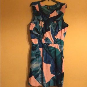 NEVER BEEN WORN, Multi colored dress.